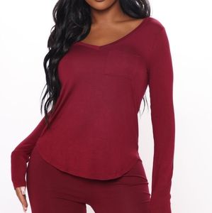 Breakfast on the go long sleeve tee ~ Fashion Nova